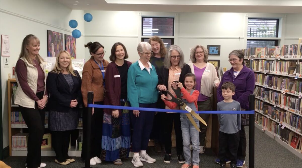 Rochester Public Library Hosts Ribbon Cutting for New Children’s Space known as “The Nook”